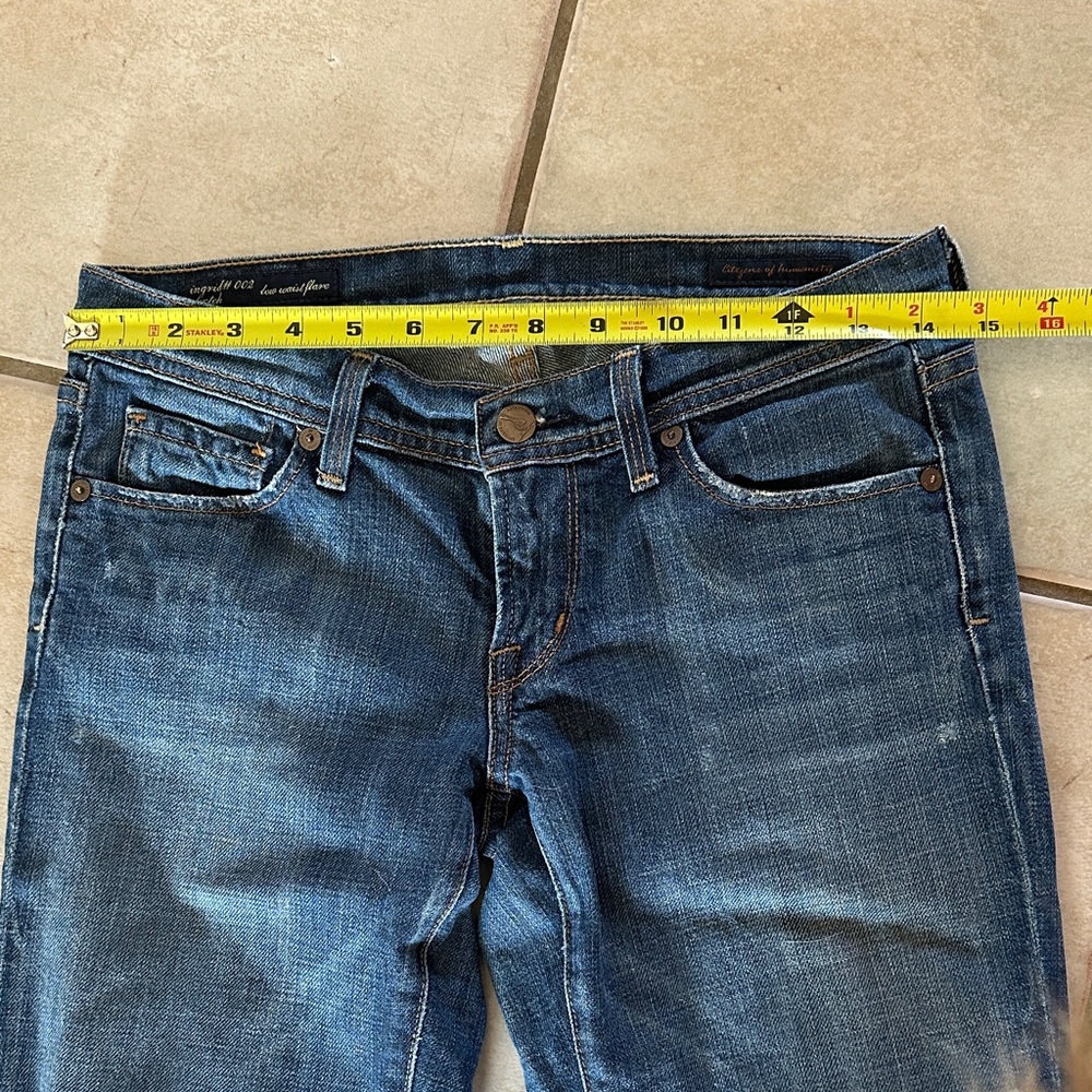 Citizens Of Humanity Dark Blue Flare Jeans - Picture 10 of 10